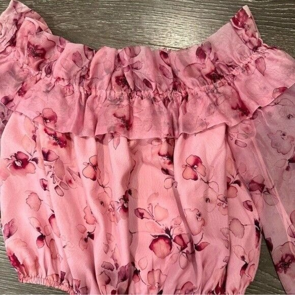 CAMI NYC Liu Skirt in Pink Garden & Elaria Top In Pink Set NWT Size XS - Picture 5 of 13